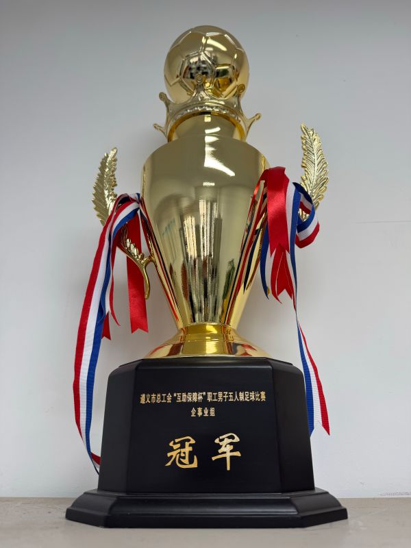 遵义市总工会“互助保障杯”职工男子五人制足球比赛企事业组冠军